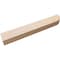 Ekena Millwork 2in. W x 4in. H x 24in. L Durham Woodgrain TimberThane Rafter Tail, Primed Tan RFTUR02X04X24DURRCPR - alternate 2